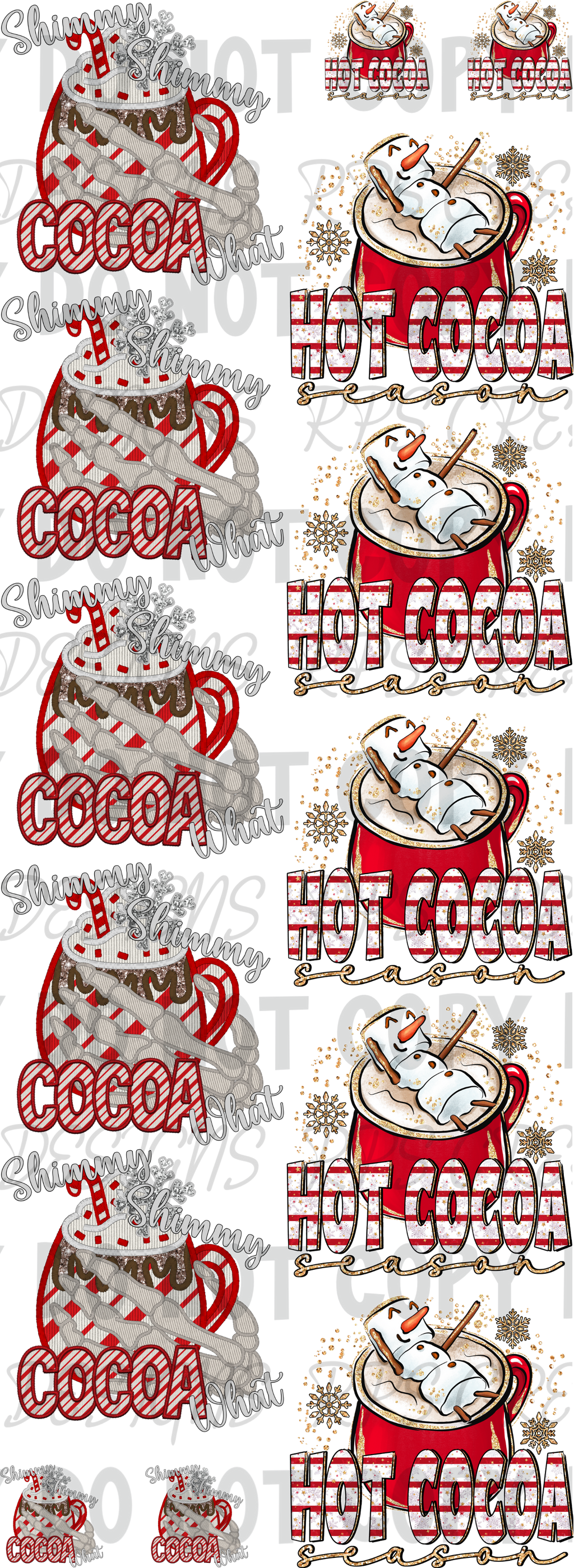 CHRISTMAS Premade Gang Sheets 10-13-24