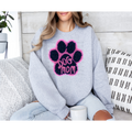 Dog Mom Pink Patch look DTF