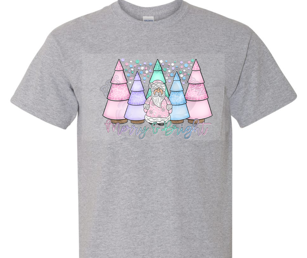 Merry & Bright Gnome DTF
