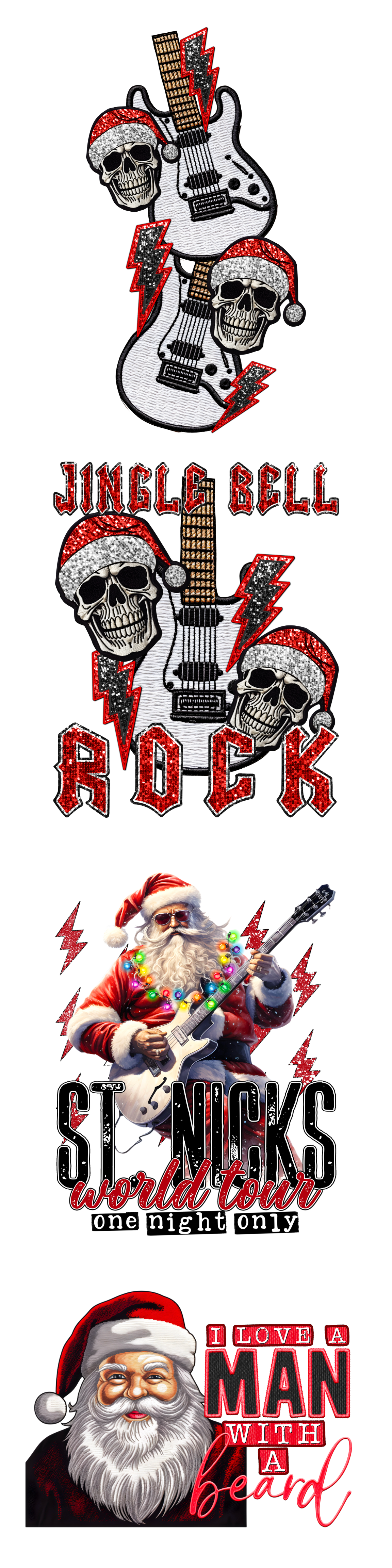 Rocking Christmas DTF Gang Sheet