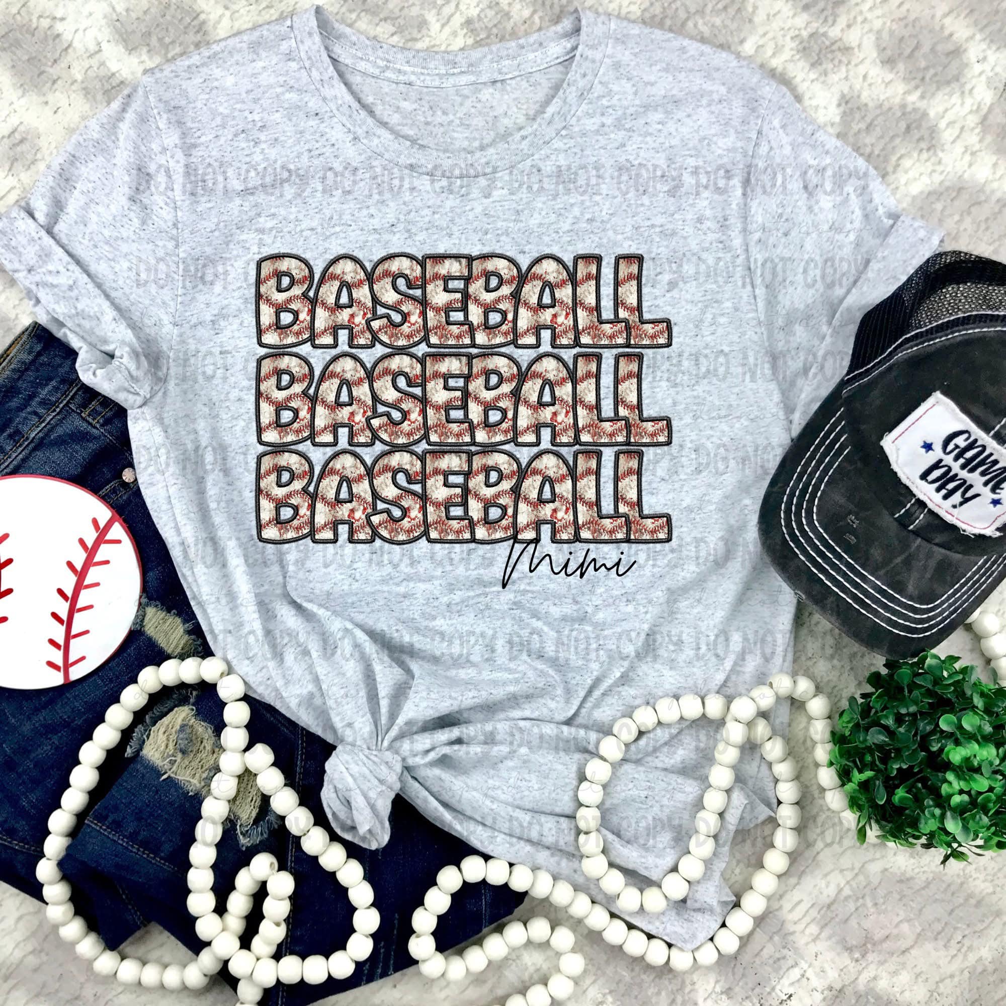 baseball mimi DTF