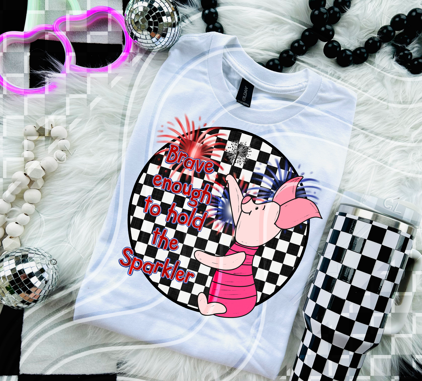 Brave Enough to Hold the Sparkler DTF