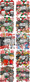 Christmas Tapes 22X60 gang sheet