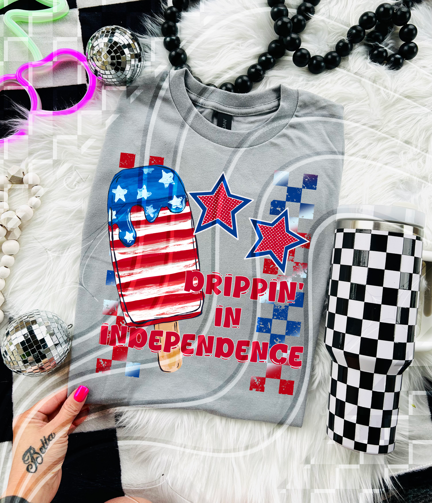 Drippin' in Independence DTF