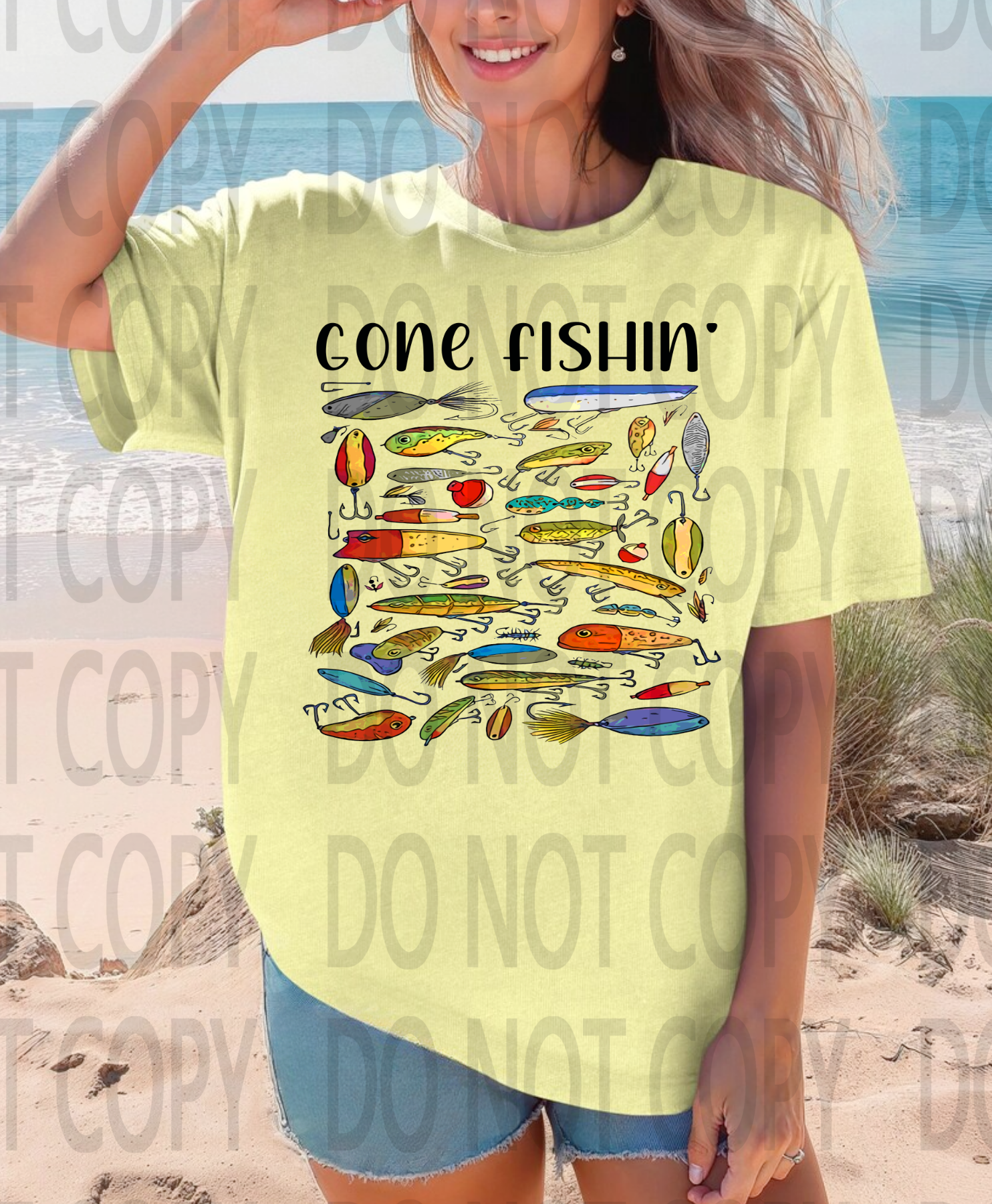 Gone Fishing DTF