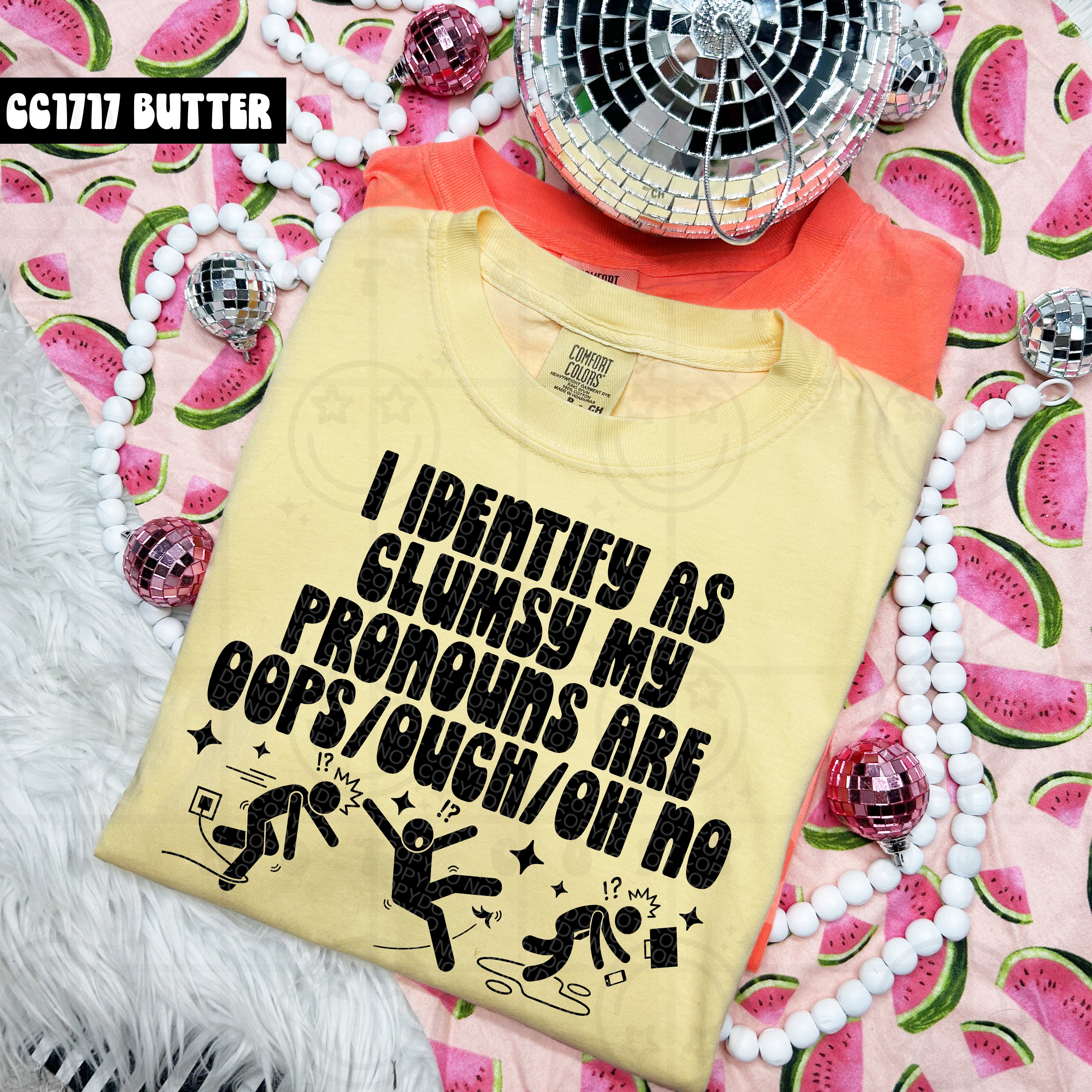 I Identify as Clumsy DTF