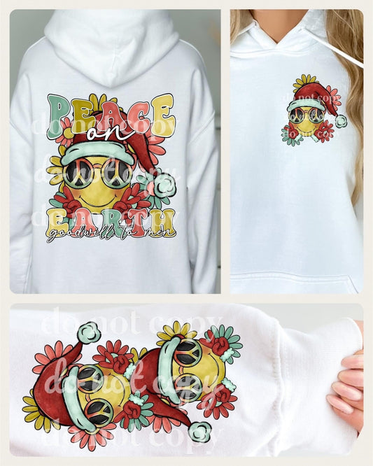 Hippie Christmas Full Set DTF