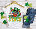 Peace love & luck DTF