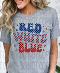 Red White Blue DTF