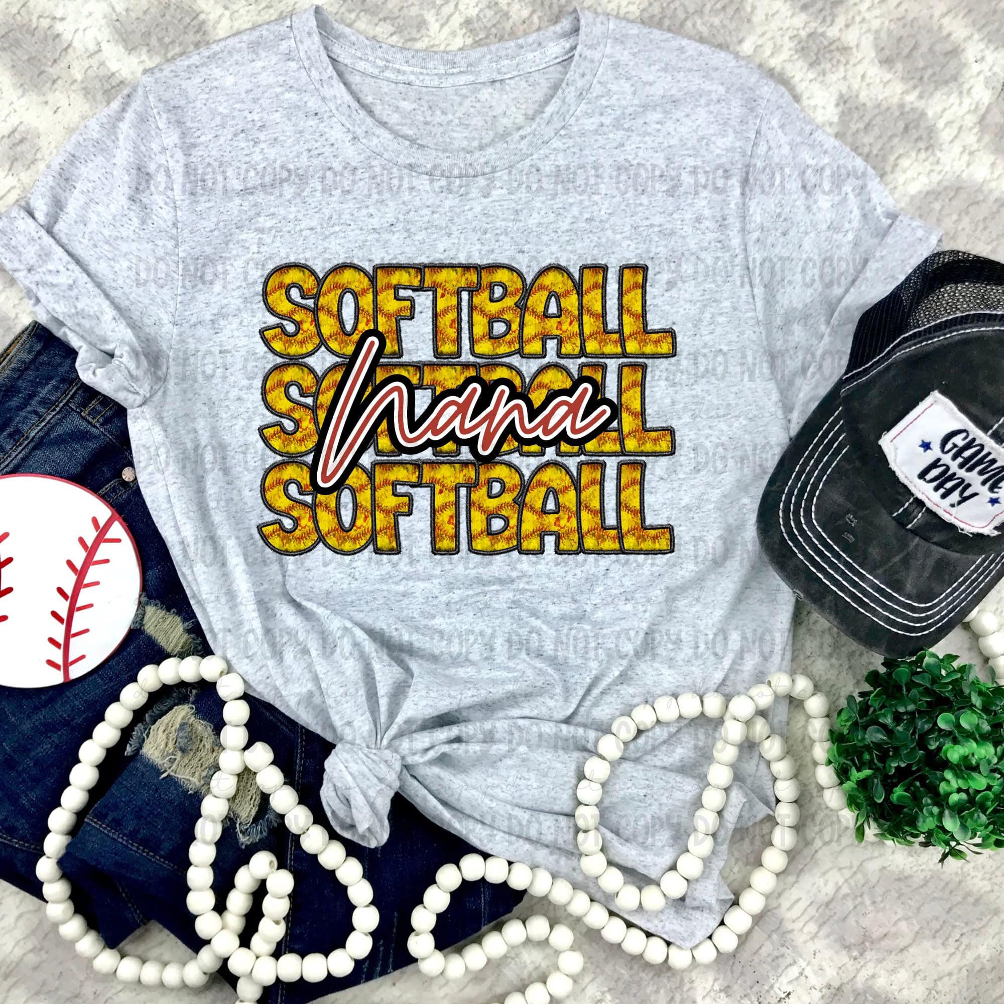 softball nana DTF